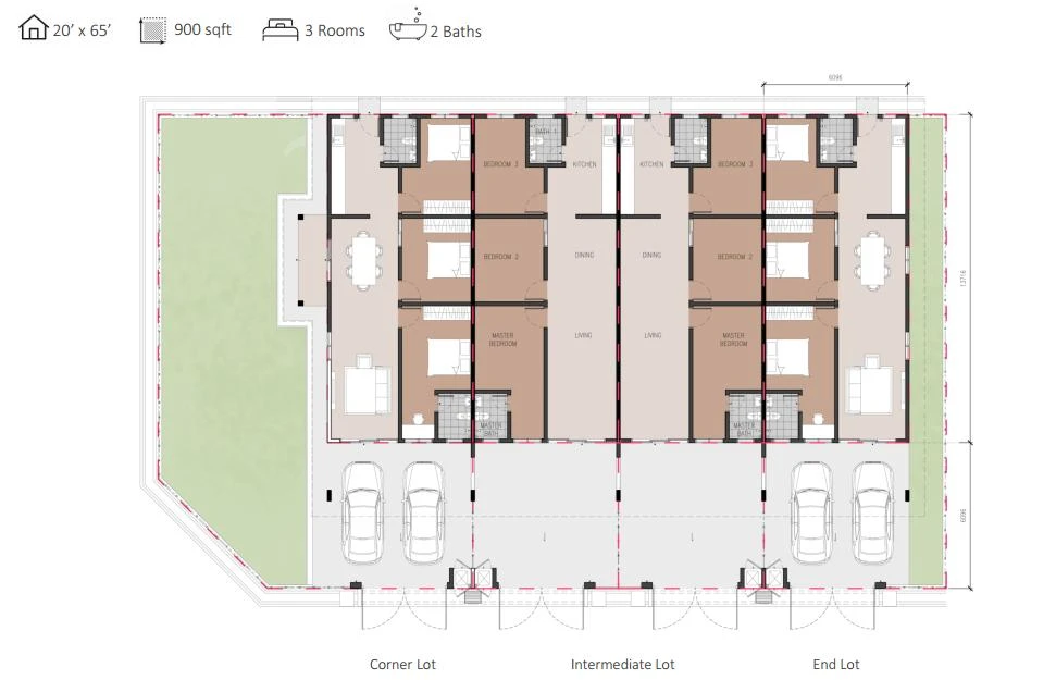 Ara Grove layout plan